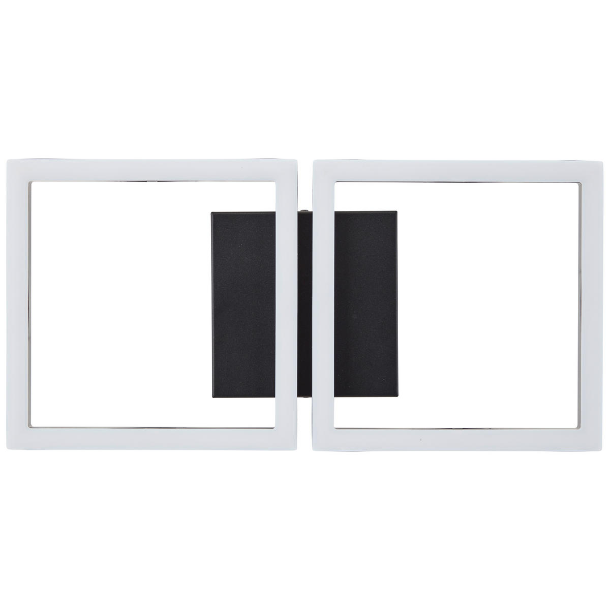 WANDLEUCHTE Tabea Schwarz 41/20/4,8 cm - Schwarz, Metall (20/4.8/41cm) - Brilliant