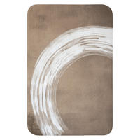 WC PŘEDLOŽKA Barva - hnědá - Japandi 40x60 cm - barva mokka, textil/plast (40/1cm) - OnlyWow