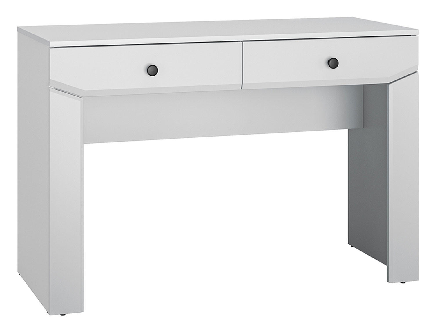 SCHREIBTISCH Terni silbergrau 117 / 51 / 79cm - Silberfarben/Grau, Holz/Holzwerkstoff (51/117/79cm) - Feldmann-Wohnen