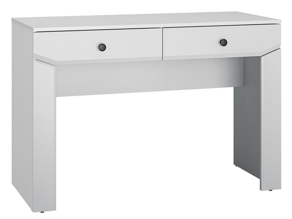 SCHREIBTISCH Terni silbergrau 117 / 51 / 79cm - Silberfarben/Grau, Holz/Holzwerkstoff (51/117/79cm) - Feldmann-Wohnen