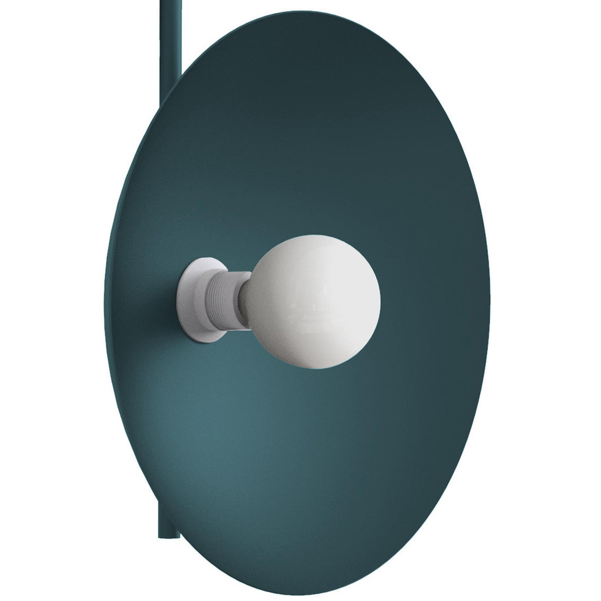 DECKENLEUCHTE - Blau, Metall (40/40/83cm) - Lumicom