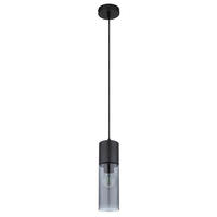 HÄNGELEUCHTE Metall Grau Rauchglas - Anthrazit, Glas (10/10/152.5cm) - Globo Lighting