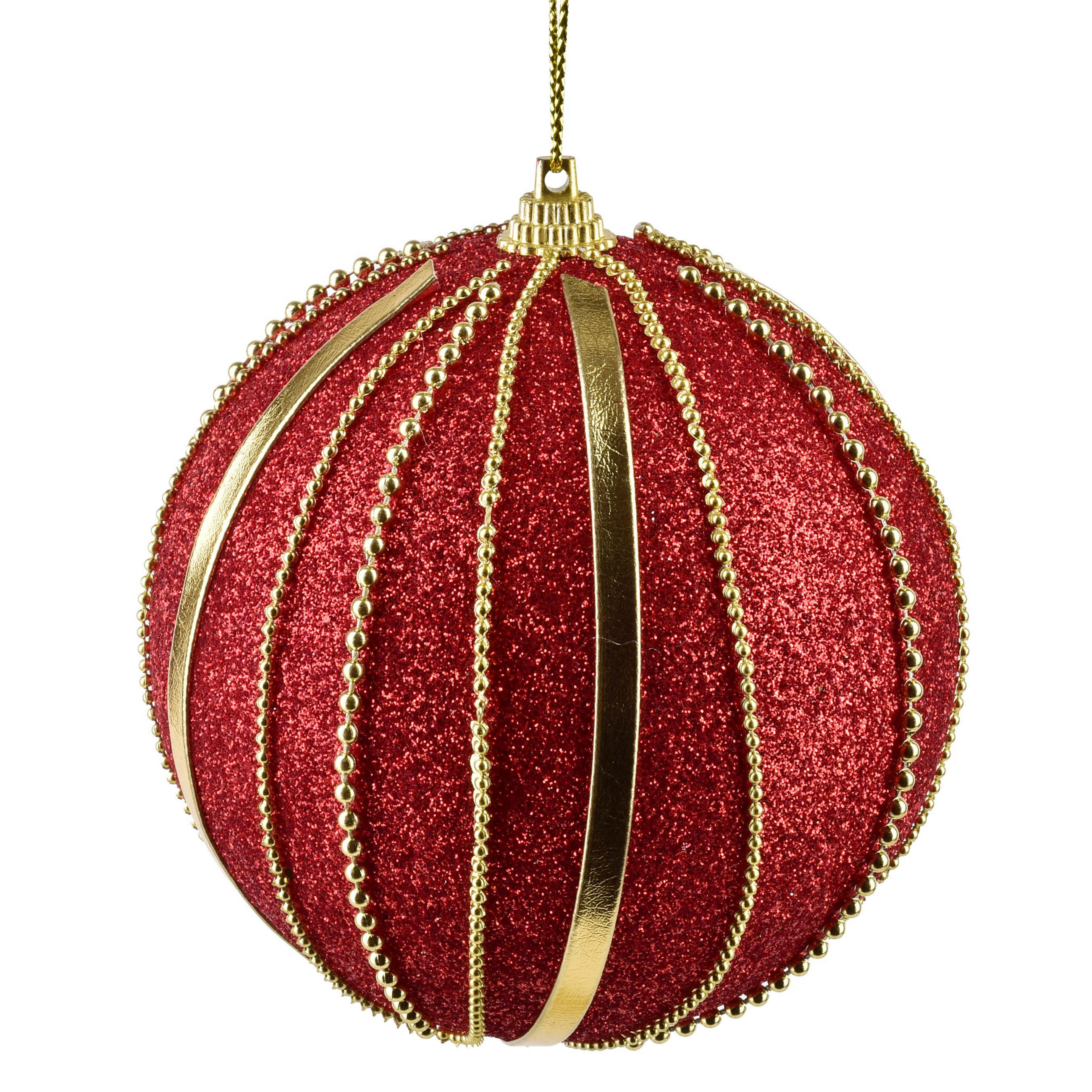 Mondex Christbaumkugel Rot 14x12x12 cm