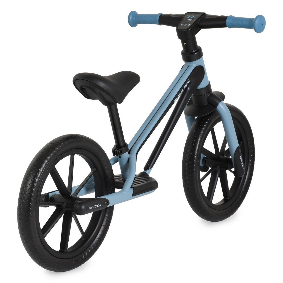 LAUFRAD Ranger Maxi 12 Zoll blau EVA-Reifen Metallrahmen Sitzhöhe verstellbar - Blau, Metall (89/37/54cm)