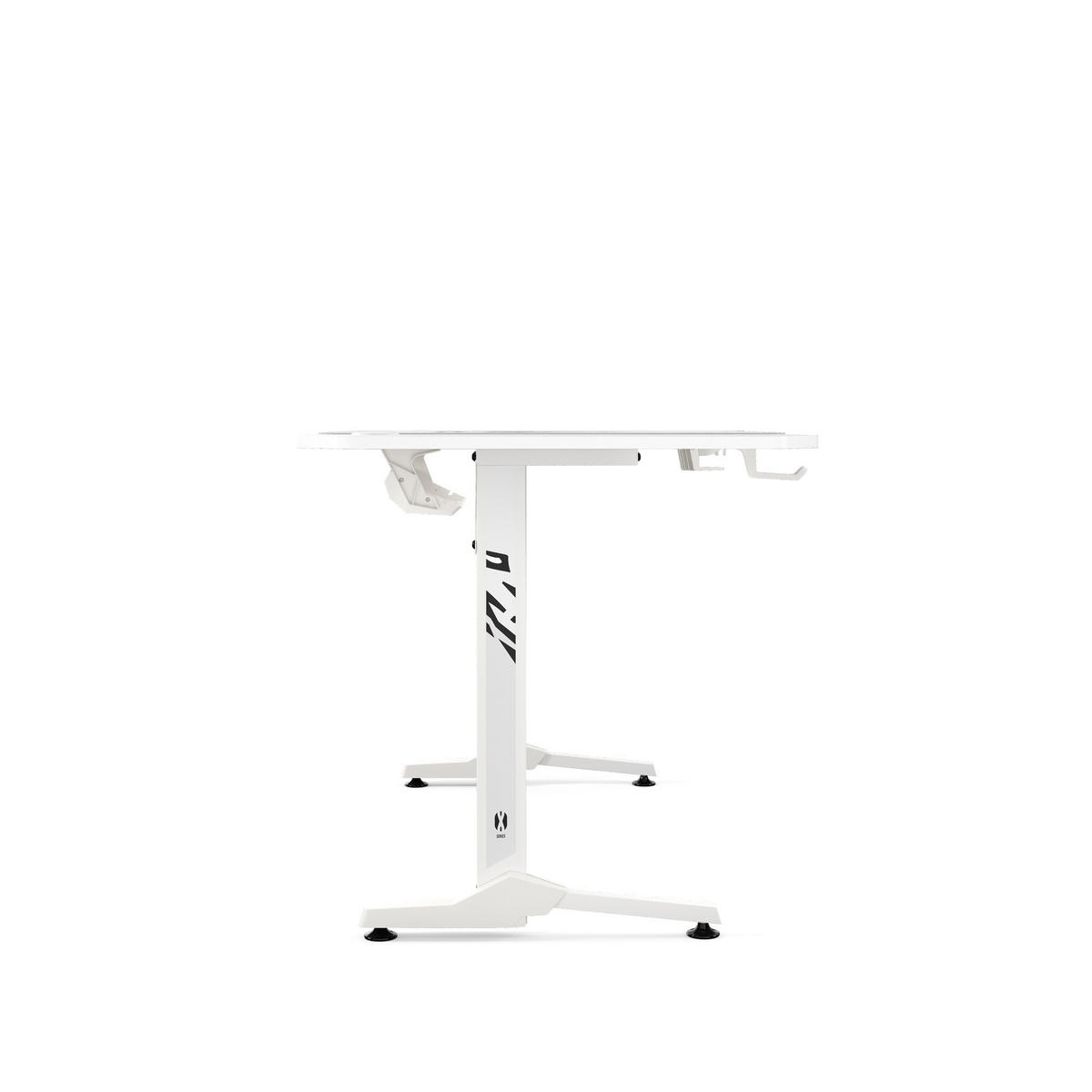 SCHREIBTISCH X-Mate - Weiß, Holzwerkstoff (75/160/75cm)