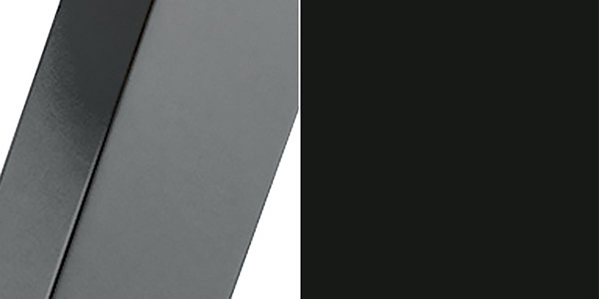 ESSTISCH Borte Schwarz Molet / Graphit 100/138 / 100 / 76cm - Graphitfarben/Schwarz, Holz/Holzwerkstoff (100/100/76cm) - Feldmann-Wohnen