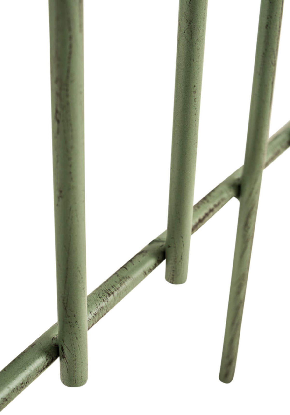 RANKGITTER 2er Set Metall antik-grün - Grün, Metall (50/100/0.7cm) - CLP