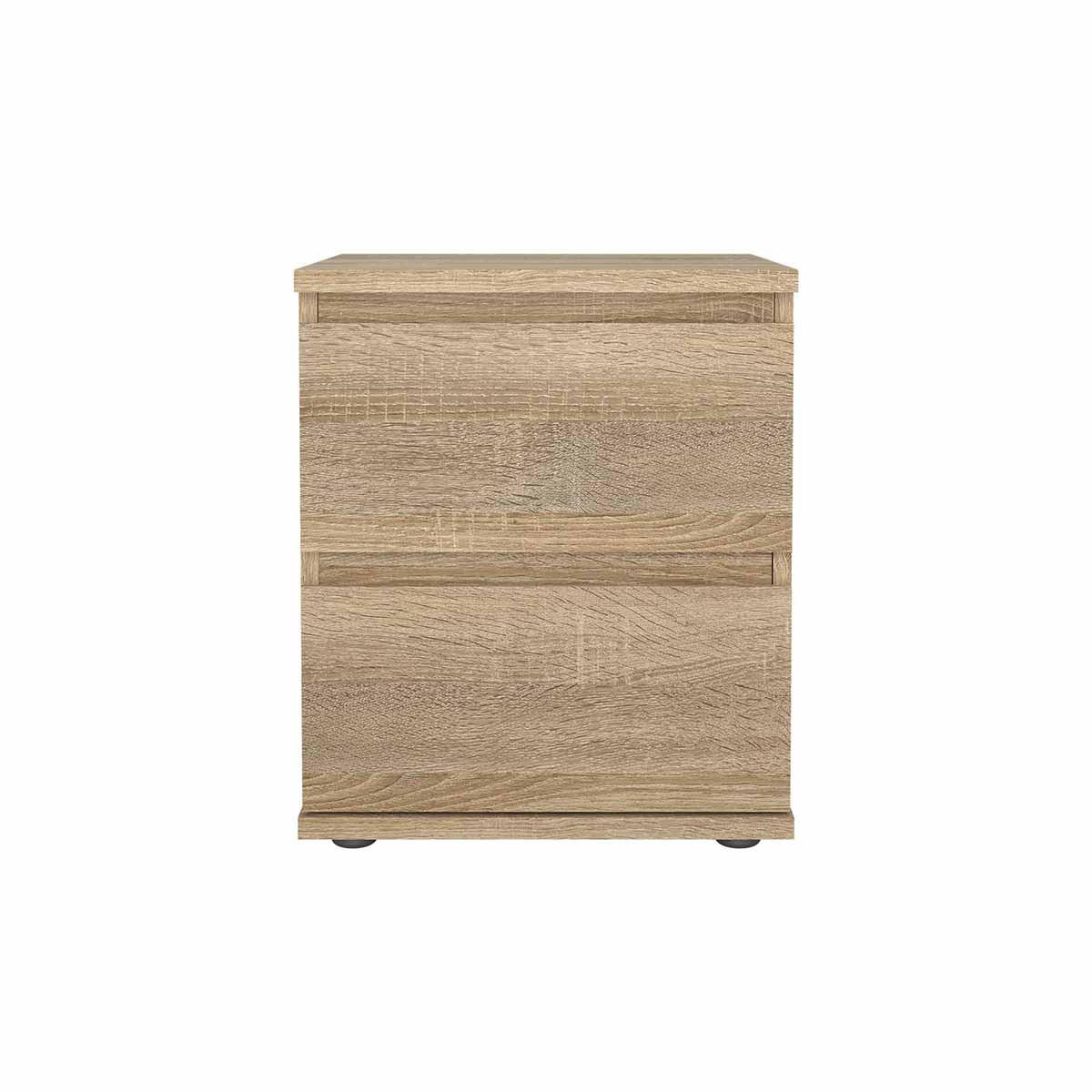 NACHTSCHRANK Eiche - Eiche Wotan, Holzwerkstoff (40/48/34cm) - ebuy24