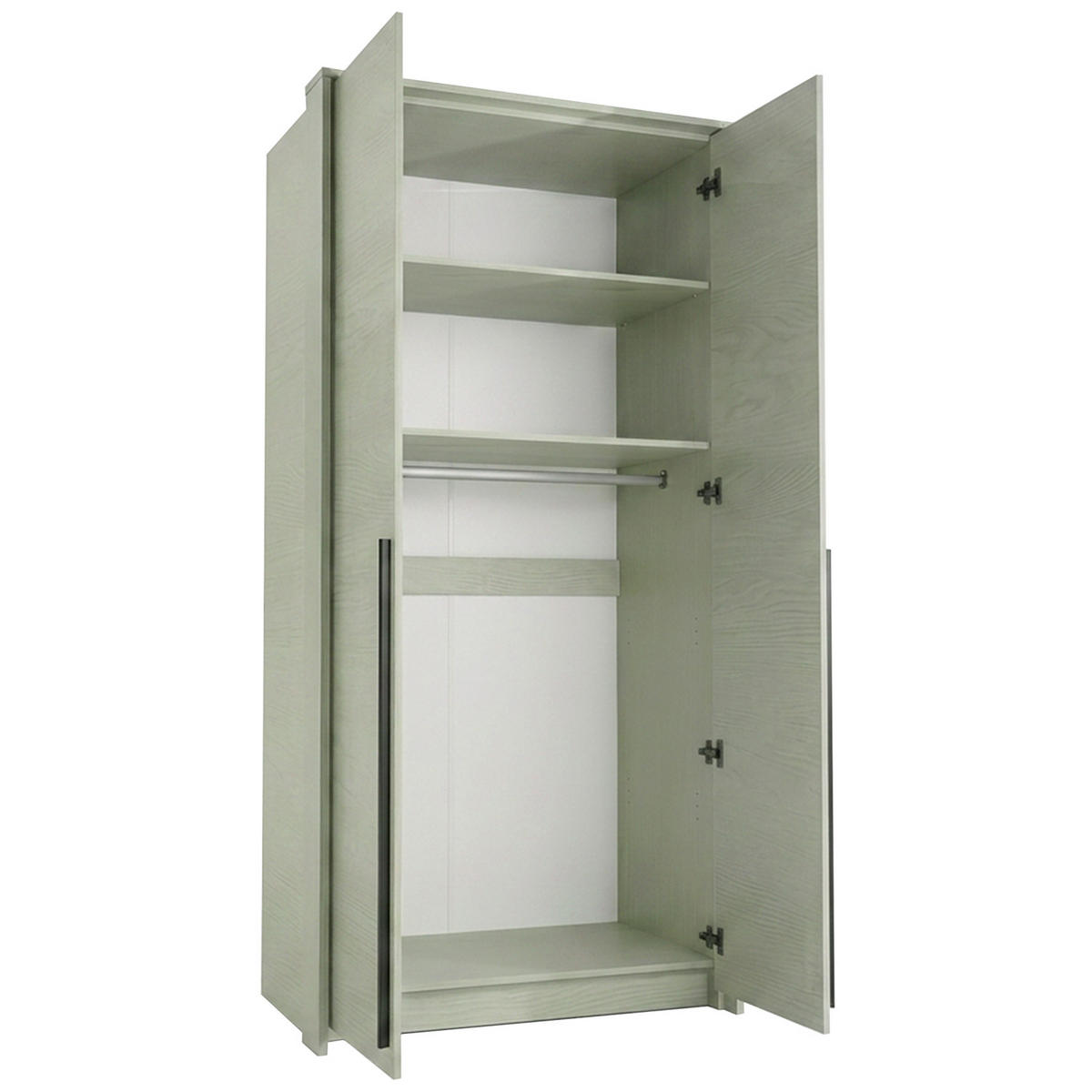 DREHTÜRENSCHRANK Giana mit 2 Türen, 105 cm, Eukalyptusfarbe - Eukalyptusholzfarben, Holzwerkstoff (105/217/65cm) - Beautysofa