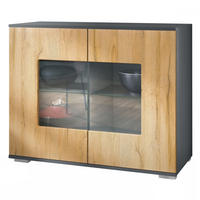 KOMMODE Grömitz Eiche Natur - Eichefarben, Holzwerkstoff (92.5/75.5/35cm) - Vladon