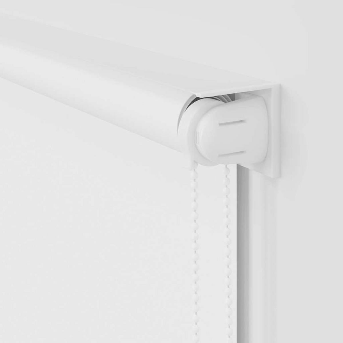 DUSCHROLLO 120/240 Cm Weiß - Weiß, Textil (120/240cm) - vidaXL