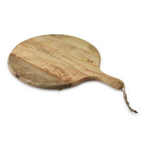 SCHNEIDEBRETT Logan Beige 60/47/2.5 cm Holz - Beige, Holz (47/60cm) - Mondex