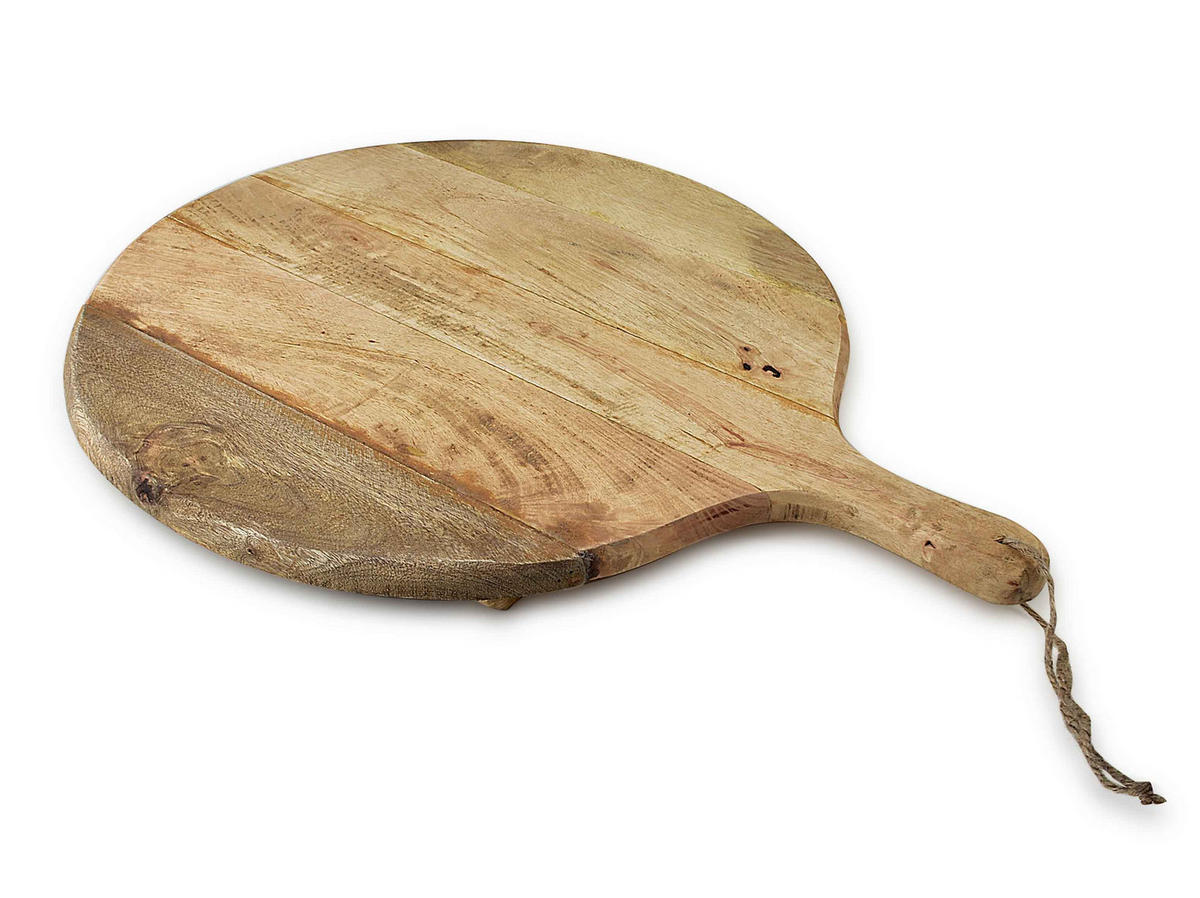 SCHNEIDEBRETT Logan Beige 60/47/2.5 cm Holz - Beige, Holz (47/60cm) - Mondex