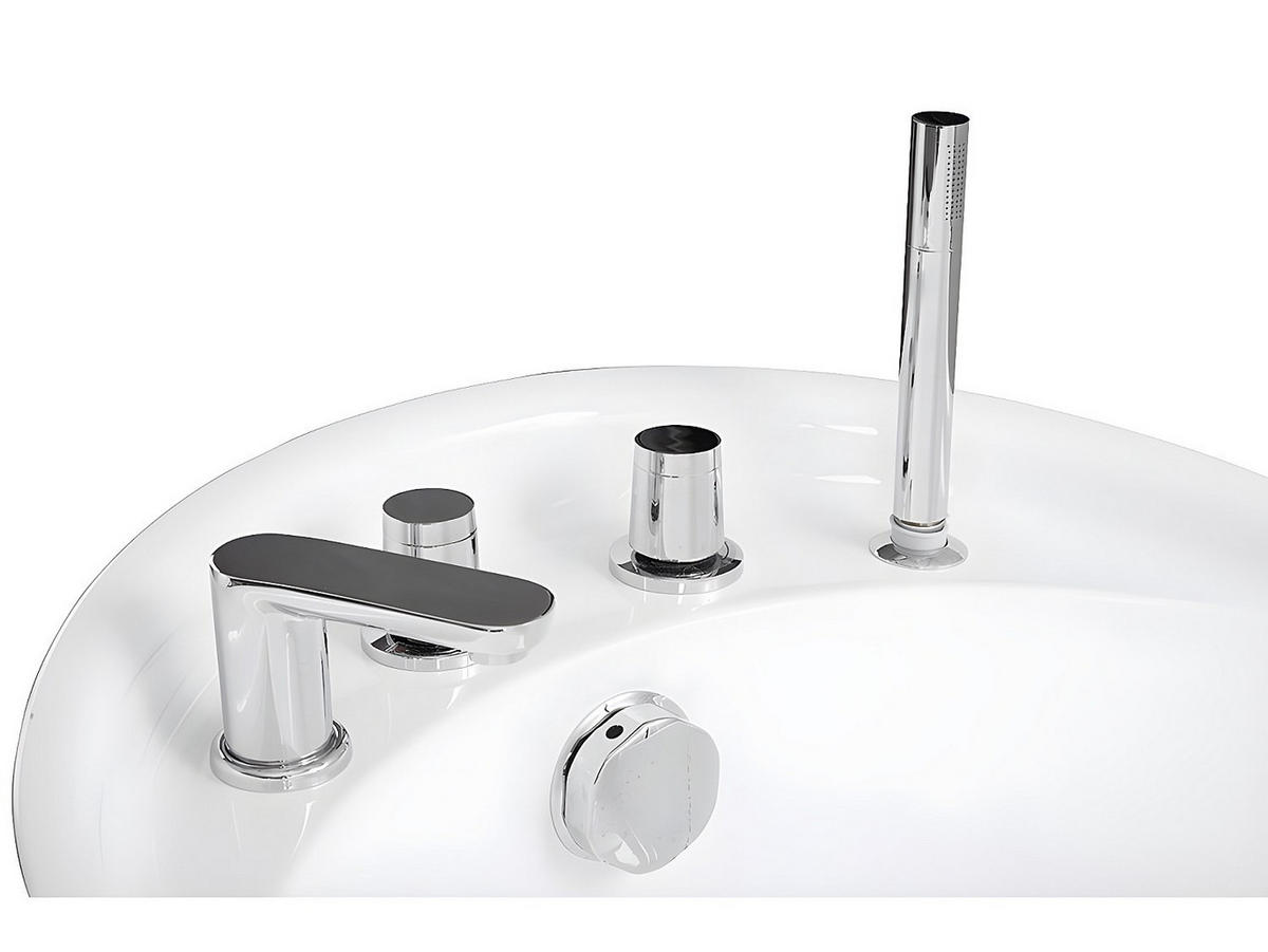 FREISTEHENDE Badewanne - 1 Person - Acryl - Schwarz - Schwarz, Kunststoff (170/73/75cm) - Vente-Unique