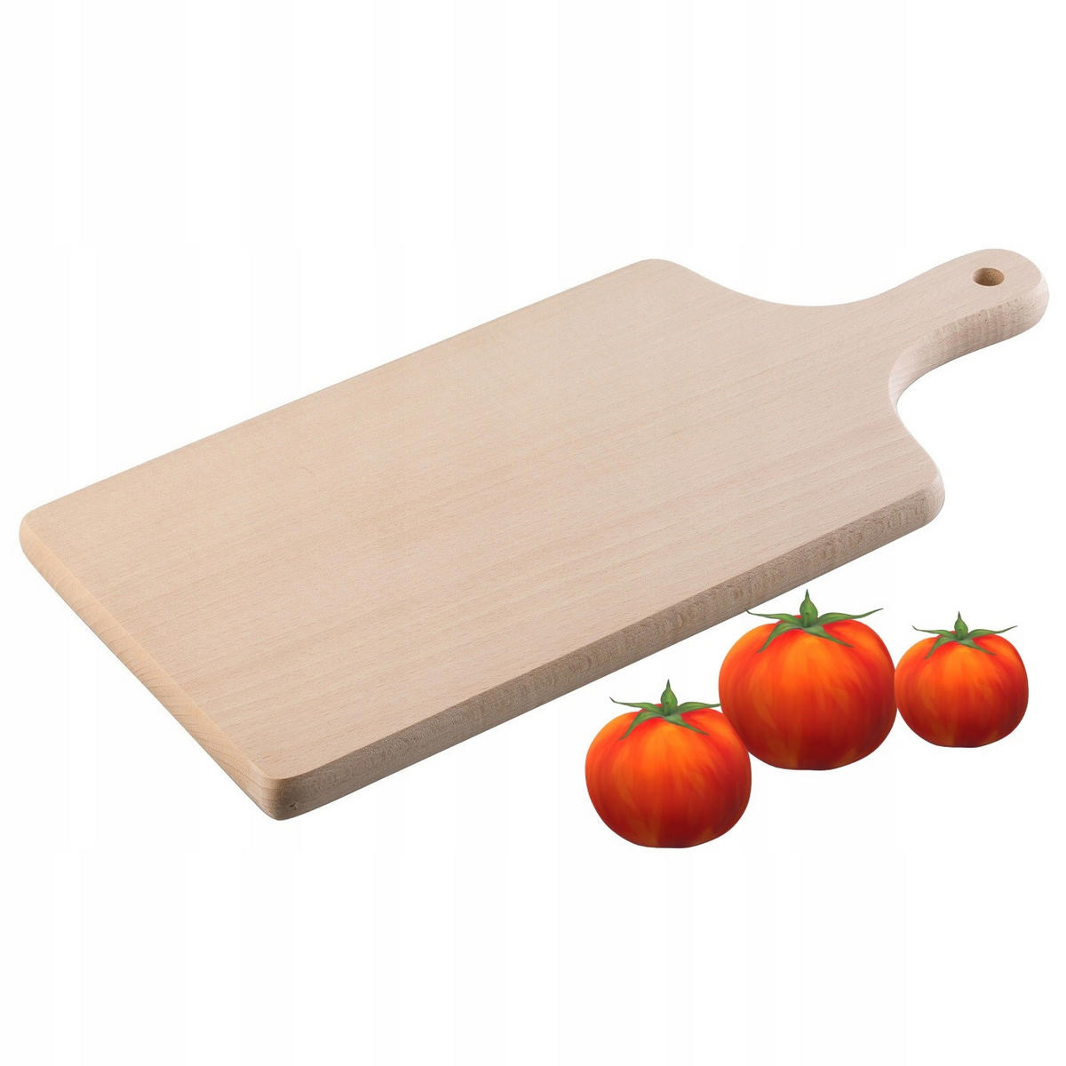 KADAX Küchenschneidebrett aus Holz, 28 x 17,5 cm - Naturfarben, Holz (38.5/17.5cm) - KADAX