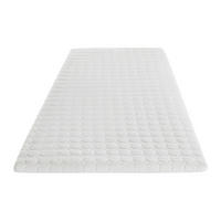 TOPPER - 1 Person - stoff - weiß Rama - Weiß, Textil (80/200cm) - Vente-Unique