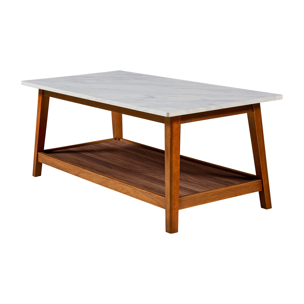 COUCHTISCH Braun - Braun, Holzwerkstoff (43.2/50.8/43.2cm) - Teamson Home