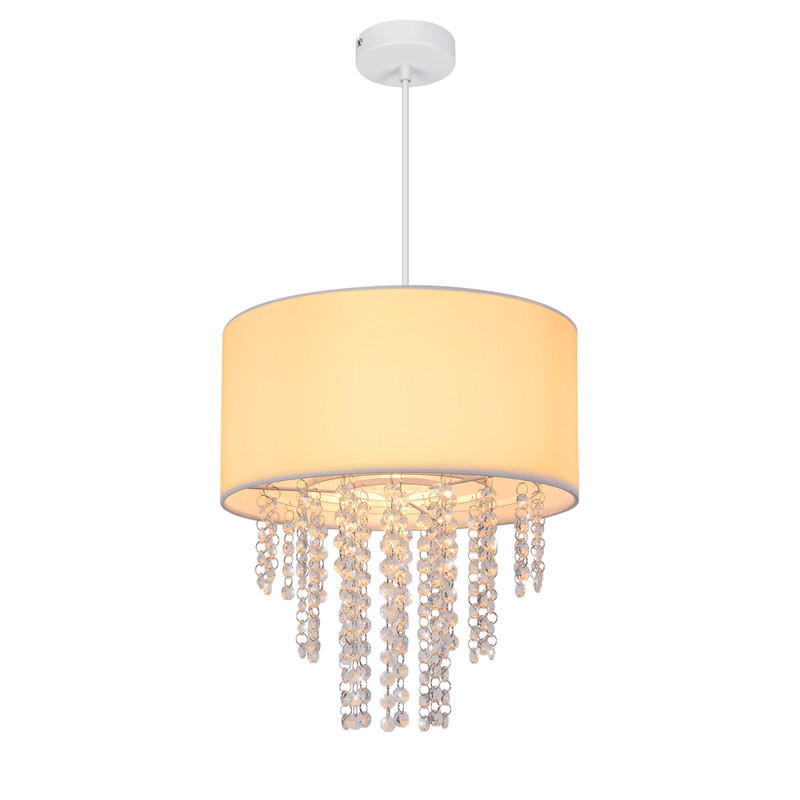 PENDELLEUCHTE Delaney 32/192/32cm - Weiß, Glas (32/192/32cm) - Nettlife