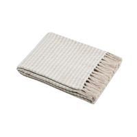 BAUMWOLLEDECKE Balma 125/150 cm - Beige, Naturmaterialen (150/125cm)