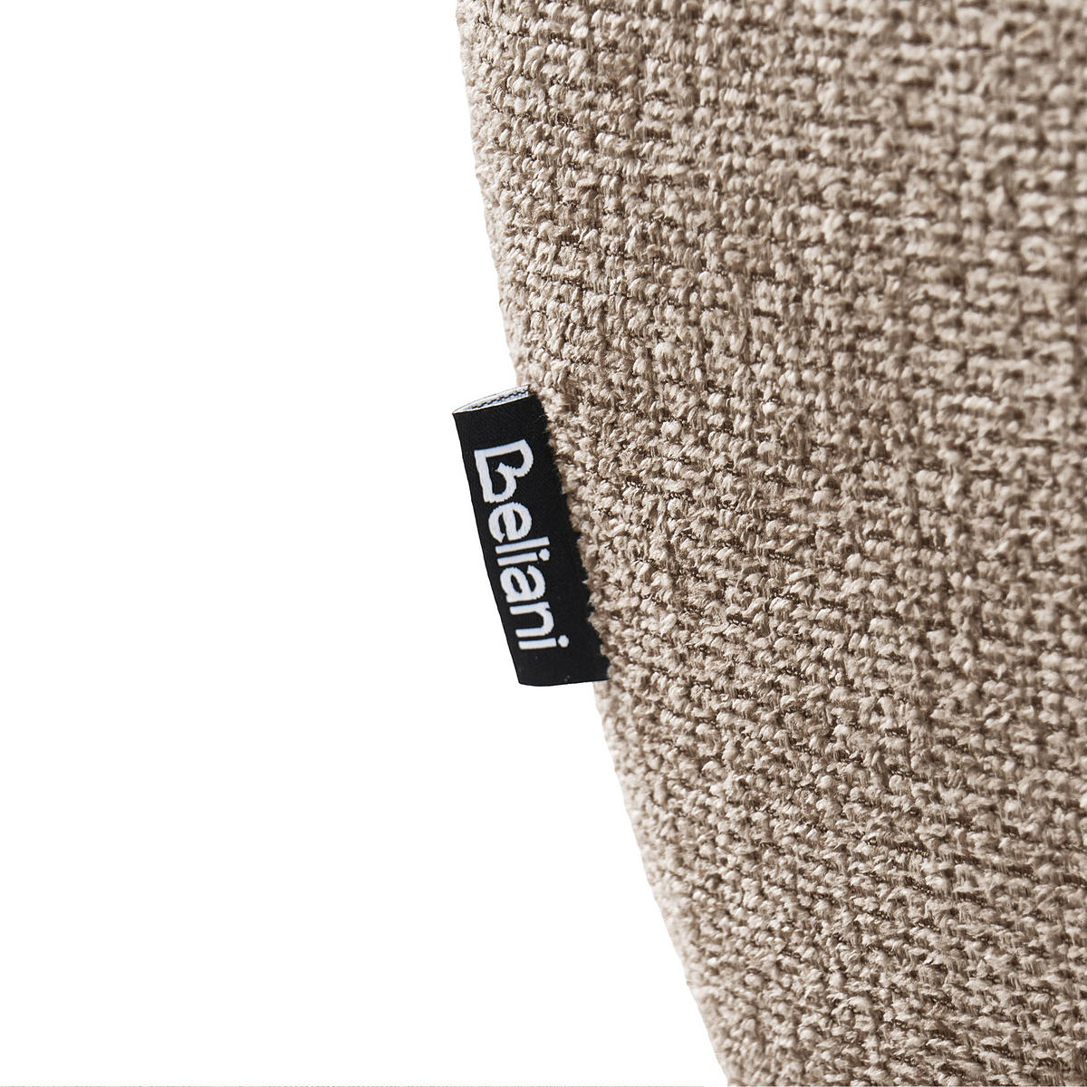 POHOVKA 2-místná Látka Taupe Halba - šedohnědá, textil (174/80/85cm) - Beliani