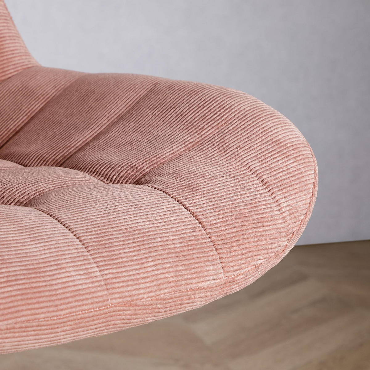 DREHSTUHL VASILO - Rosa, Textil (54/80/61cm) - IDIMEX