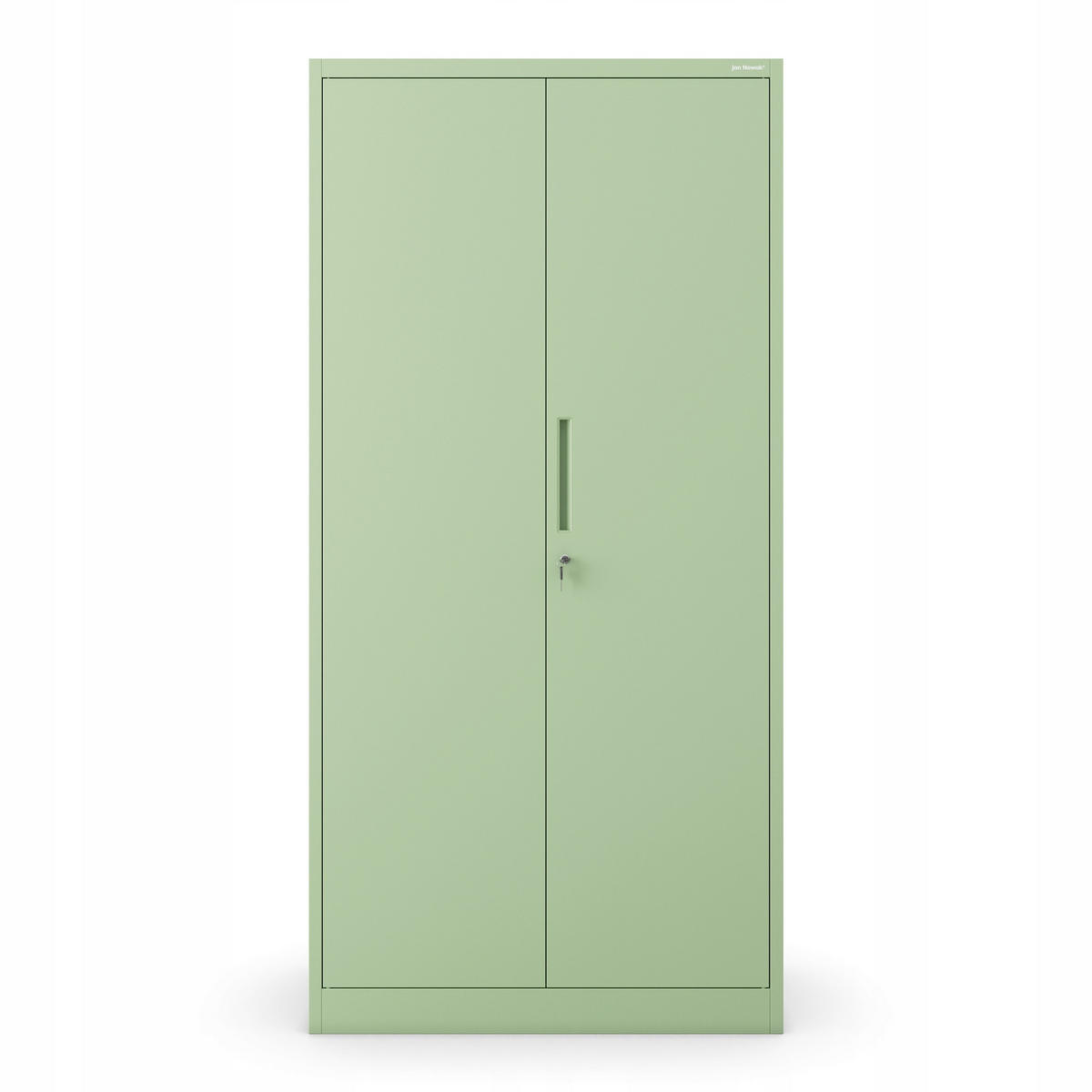 MEHRZWECKSCHRANK DAWID - Grün, Metall (90/185/45cm) - Jan Nowak