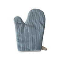 OFENHANDSCHUHE - 19 x 26 cm - Hellblau - 1 Stück - Hellblau, Textil (26/19cm)