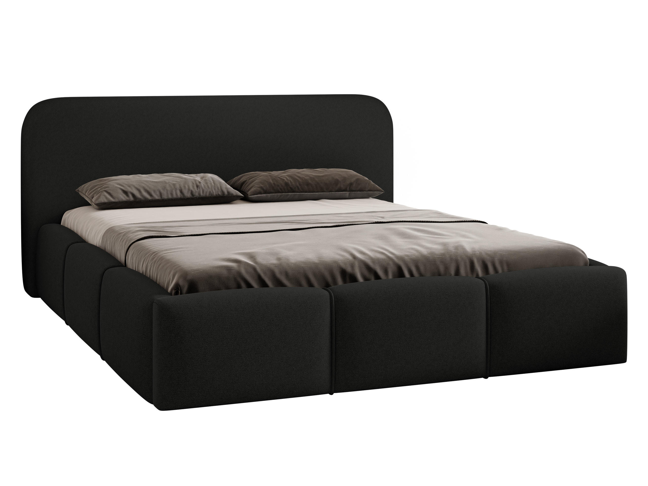 PAT TAPITAT Stokre - culoare naturală/negru, material plastic/material textil (140/200cm) - MIRJAN24