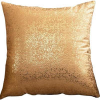 KISSENHÜLLE Velvety 45/45 cm，2er-Set - Hellgelb, Textil (45/45cm) - Kaket