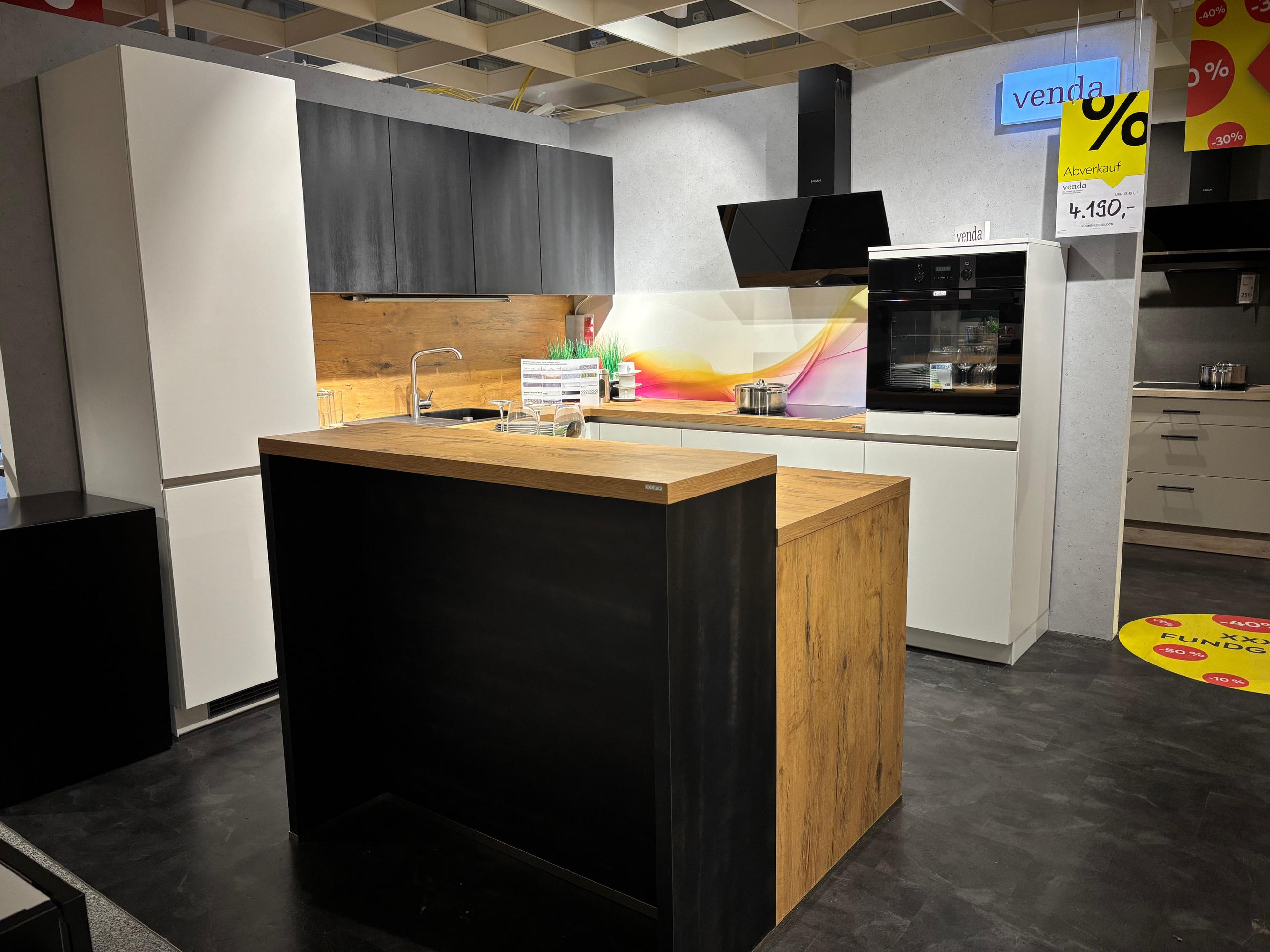 Küchenblock/Einbauküche VE120 - Venda