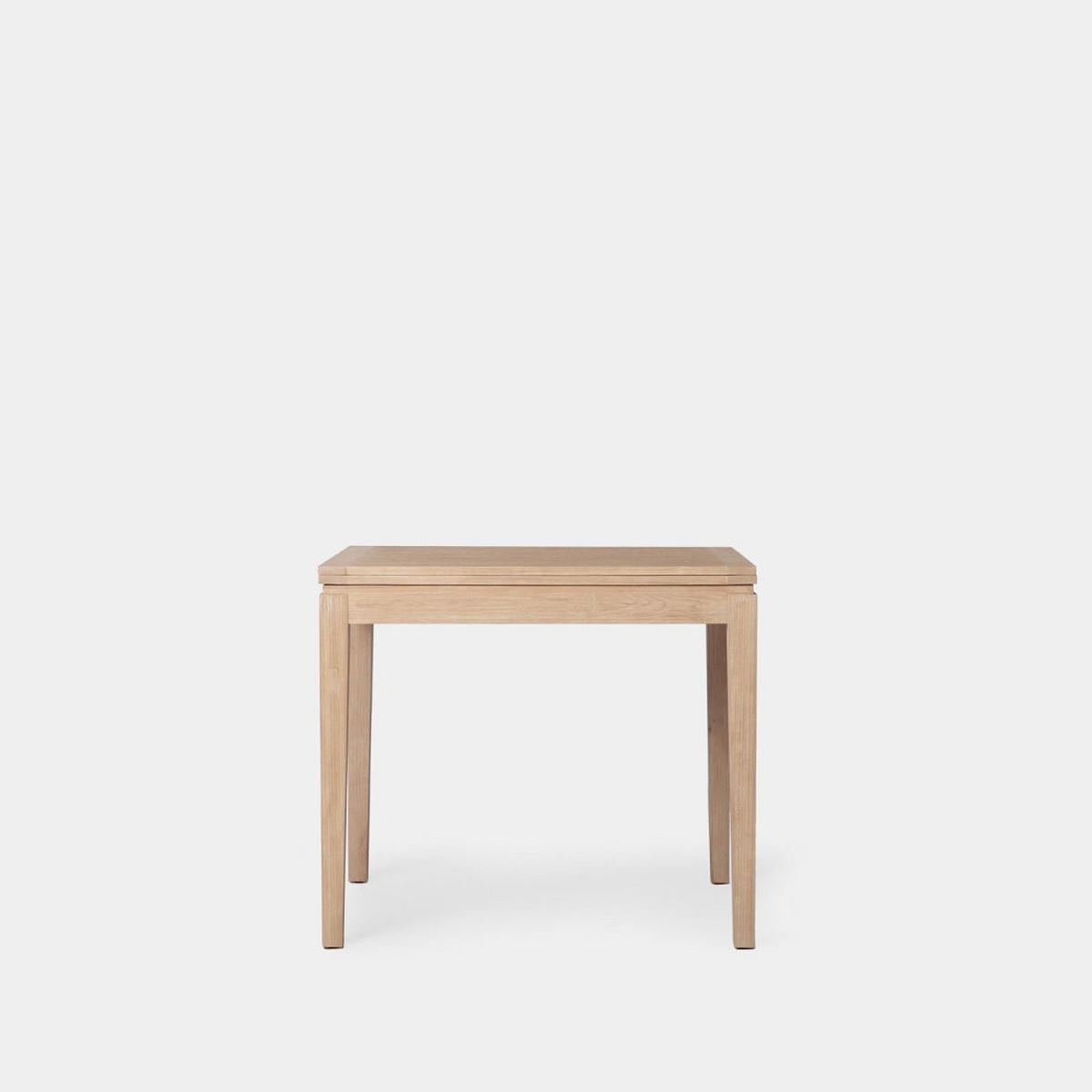 AUSZIEHBARER TISCH Dina Natürlich 90 - 180 cm x 78,5 cm - Naturfarben, Holzwerkstoff (90/90/78cm) - Klast Home