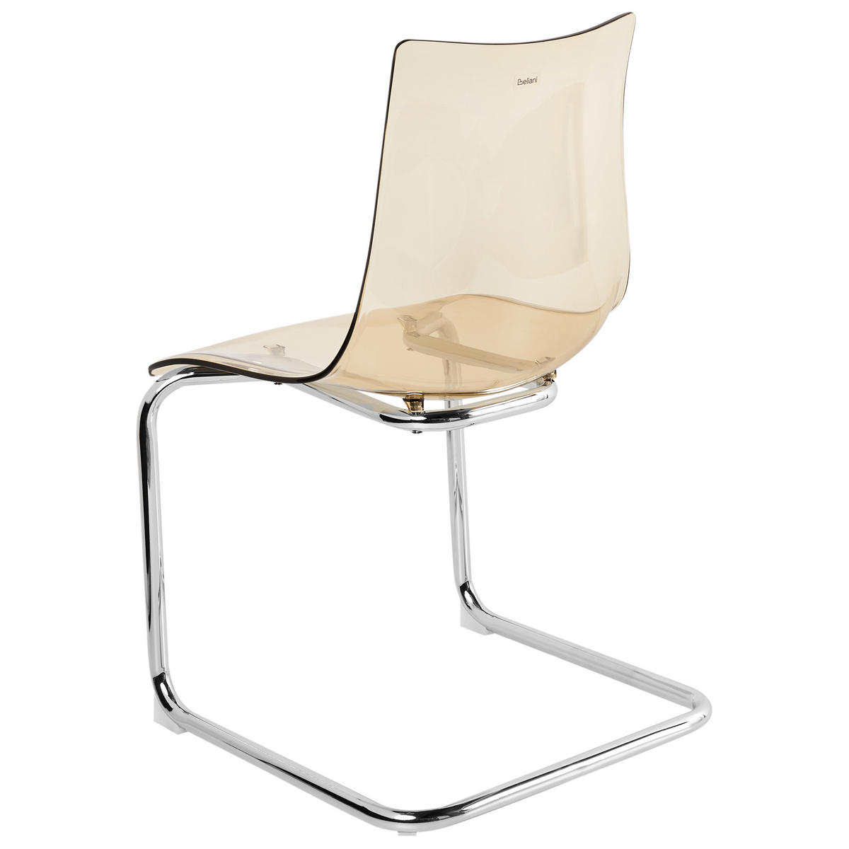 ESSZIMMERSTUHL 2ER SET Orange Marshall - Orange, Kunststoff (48/81/48cm) - Beliani