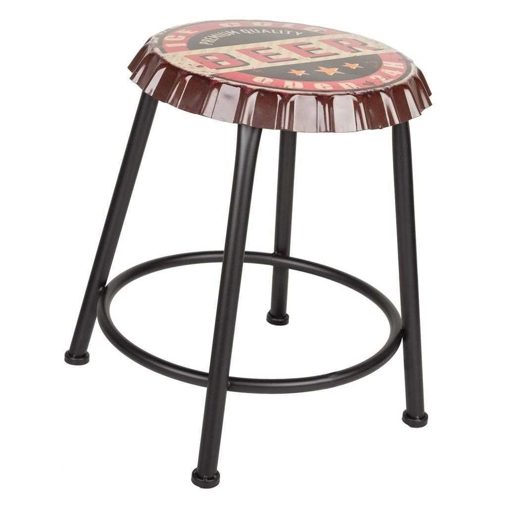 Wanderlust Hocker Rot 35x46x35 cm