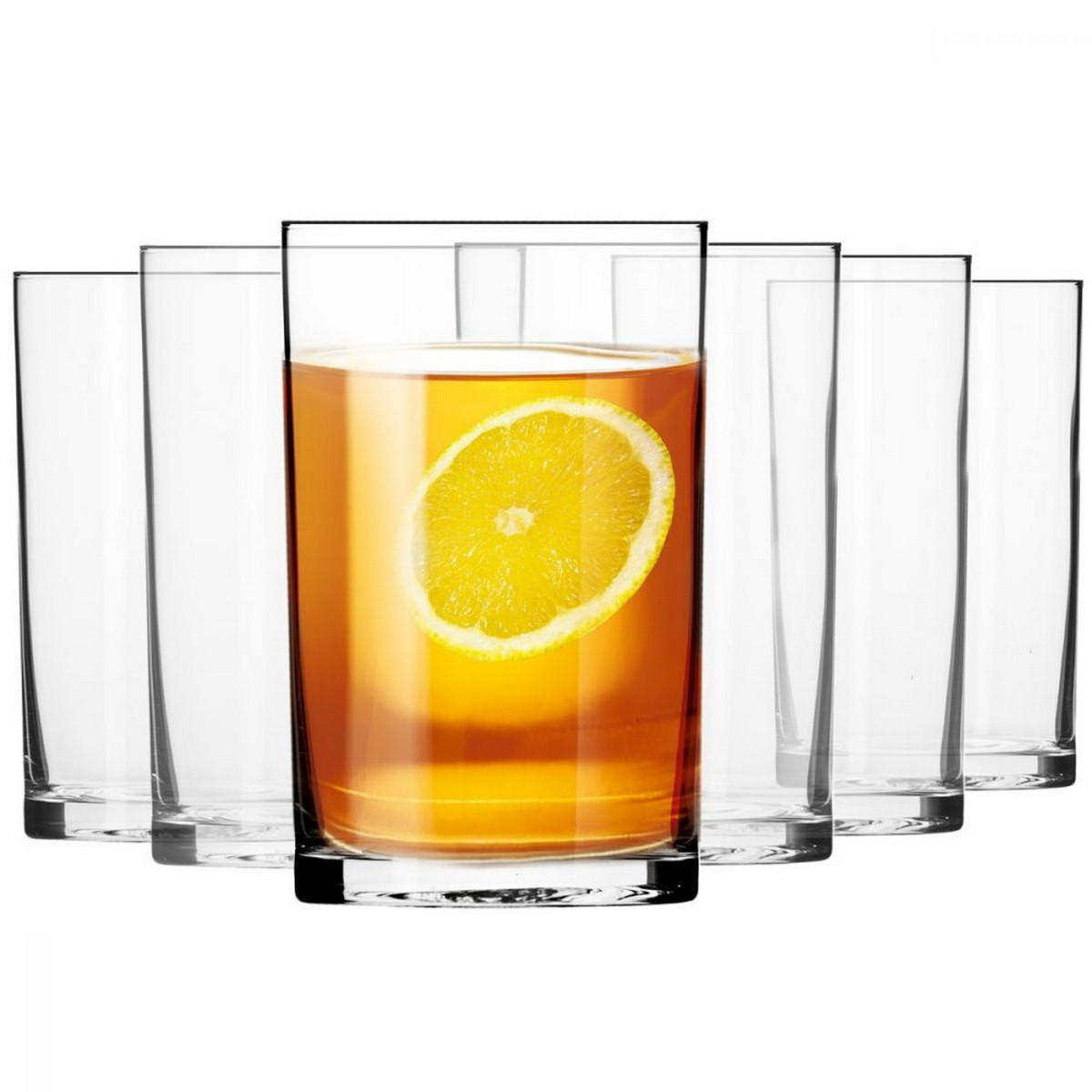 TEEGLÄSER TRINKGLÄSER Basic, 6er-Set, 270 ml - Transparent, Glas (0.27L) - Krosno Glass