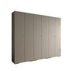 DREHTÜRENSCHRANK 236.7/300/47 6-türig - Kaschmir/Goldfarben, Holz/Metall (300/236.7/47cm) - Abiks Möbel