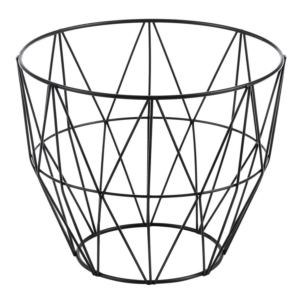 BEISTELLTISCH Padua 3er-Set - Alteiche, Metall (30/30/25cm) - [en.casa]