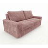 SCHLAFSOFA Siena, sofa mit Bettfunktion, 180x200, Rosa - Rosa, Textil (216/81/100cm) - AN-Moebel 4u