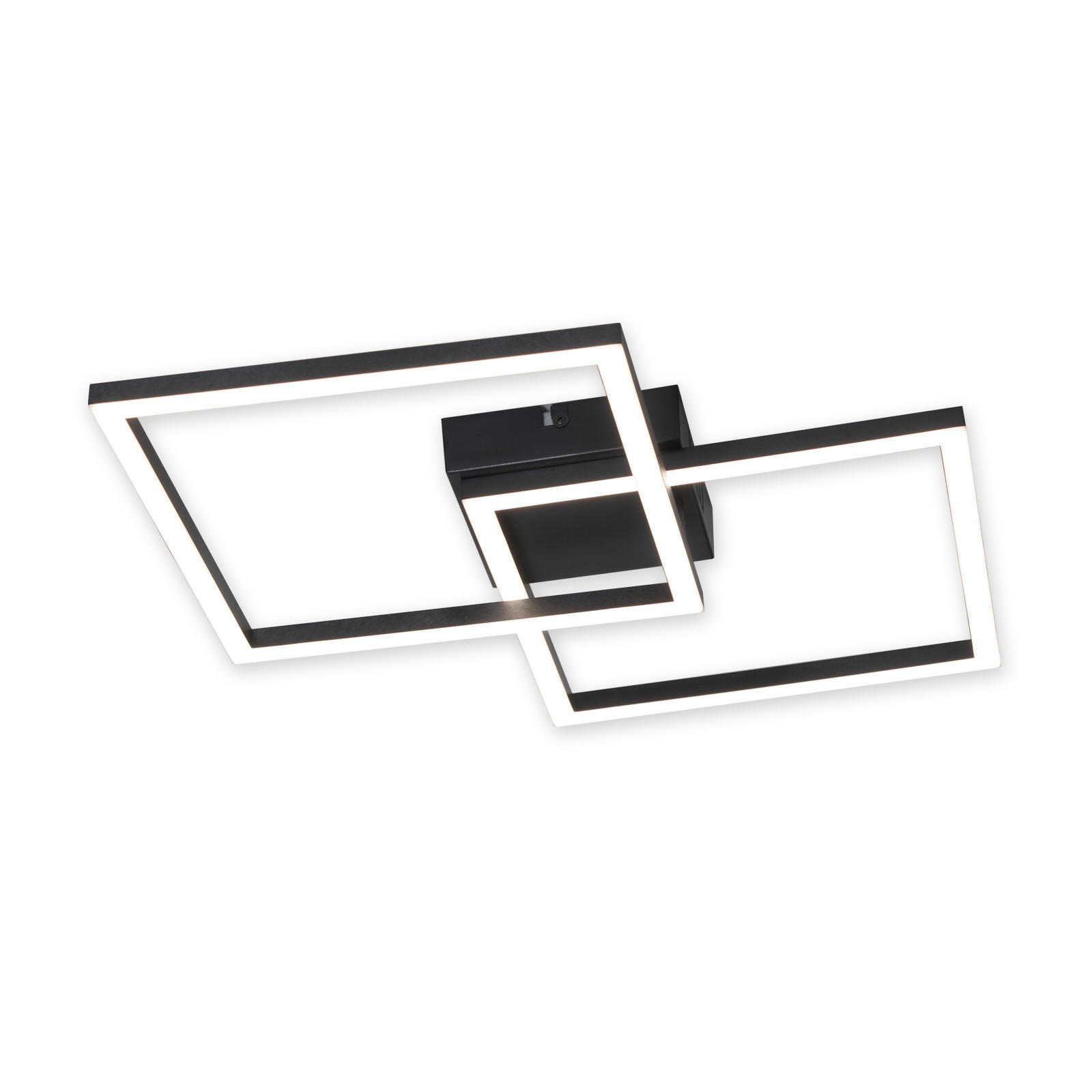 ZMH Led Schwarz 39.5x6.7x39.5 cm