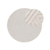 OUTDOORTEPPICH rund Mars Cream ø 160 cm rund - Beige, Kunststoff (160/1cm) - KUNSTLOFT