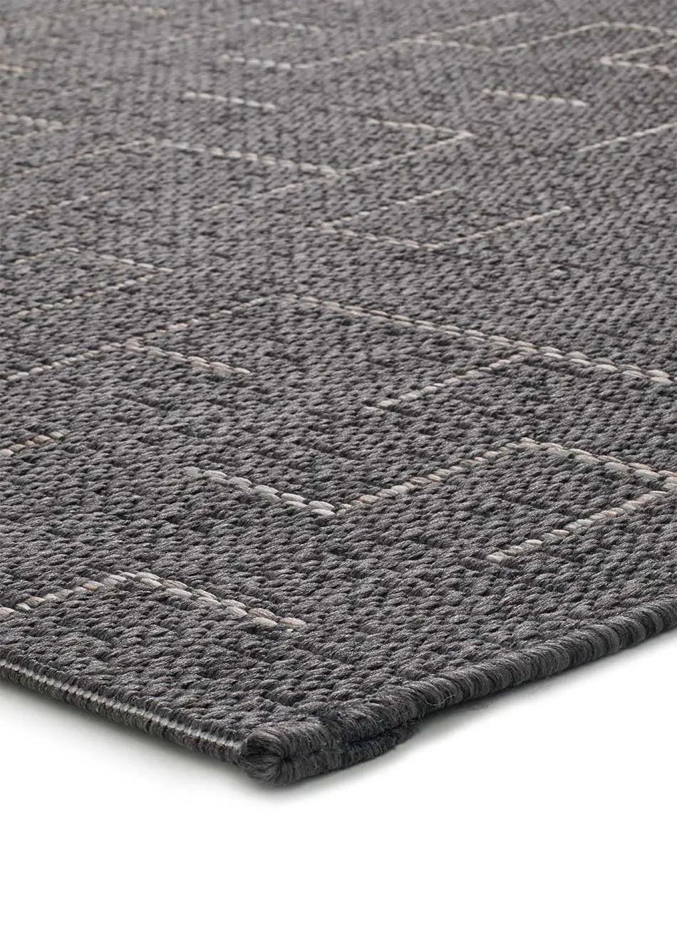 IN- & OUTDOOR-TEPPICH Grau Breeze 130/190 cm - Grau, Textil (130/190cm) - Atticgo