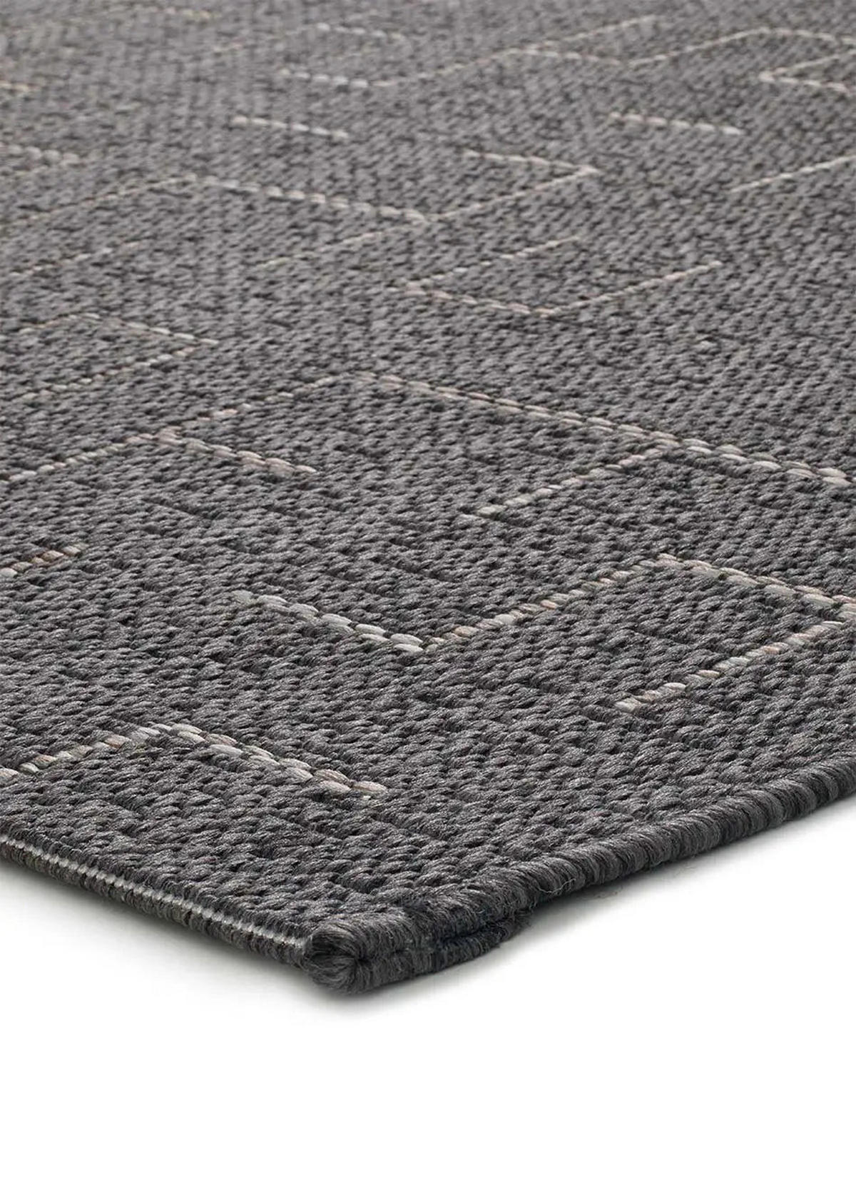 IN- & OUTDOOR-TEPPICH Grau Breeze 77/150 cm - Grau, Textil (77/150cm) - Atticgo