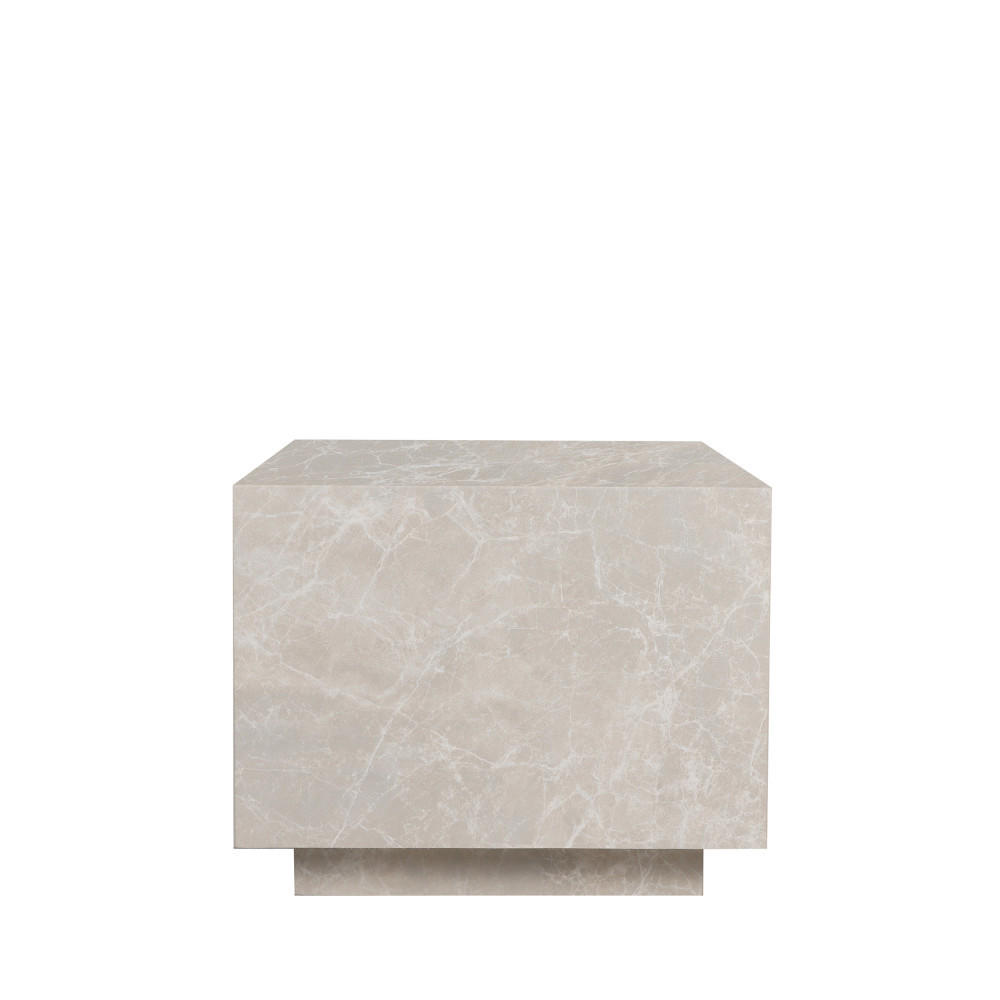 Drawer Beistelltisch Greige 40x45x40 cm