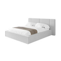 POLSTERBETT mit Bettkasten und Lattenrost, Bett mit Matratze H3/H4 - RIVO 120x200 Hellgrau - Taupe, Holzwerkstoff/Textil (120/200cm) - ALTDECOR
