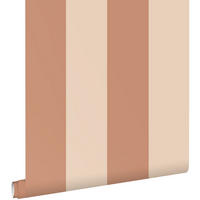 TAPETE Streifen 50 x 900 cm - Terracotta, Papier (50/900cm) - ESTAhome