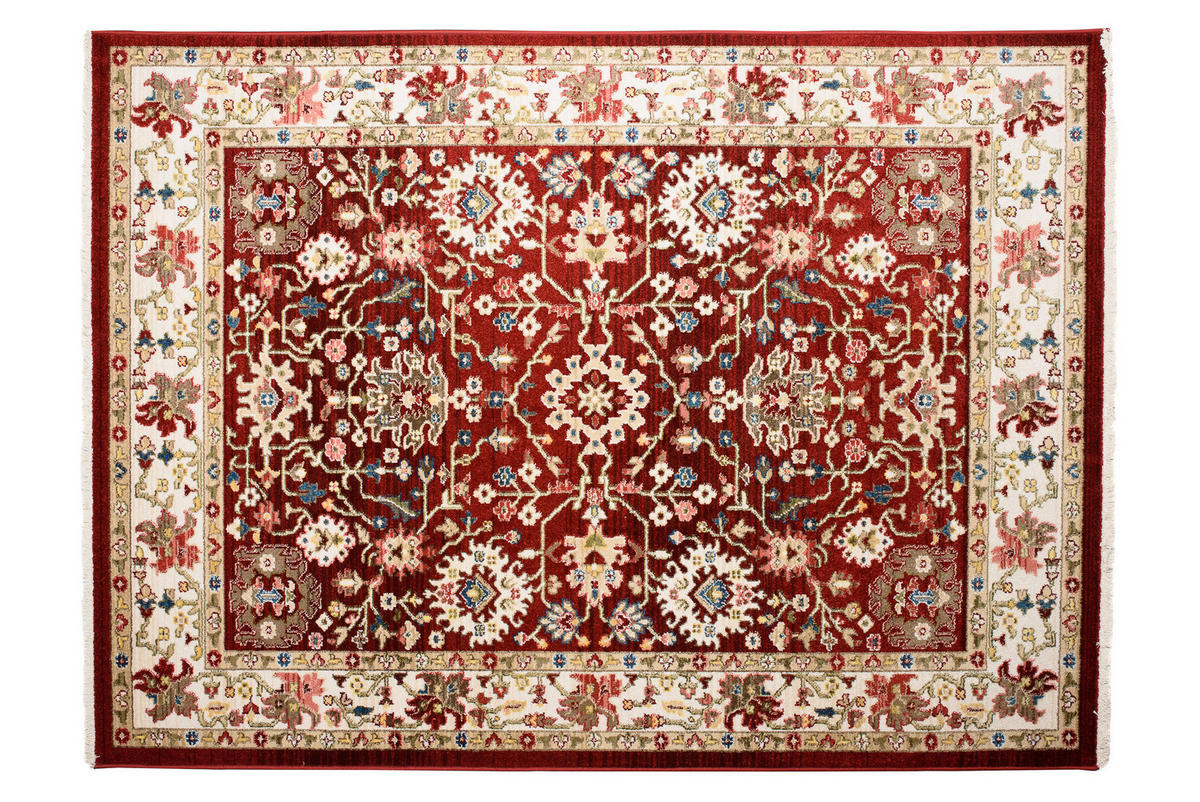 TEPPICH RIVIOLI Rot 120/170 cm - Rot, Textil (120/170cm) - Tapiso