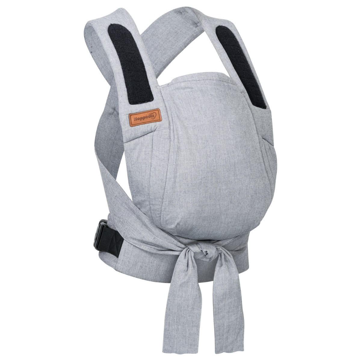 Hoppediz Babytrage Grau 26.5x7.2x38.5 cm
