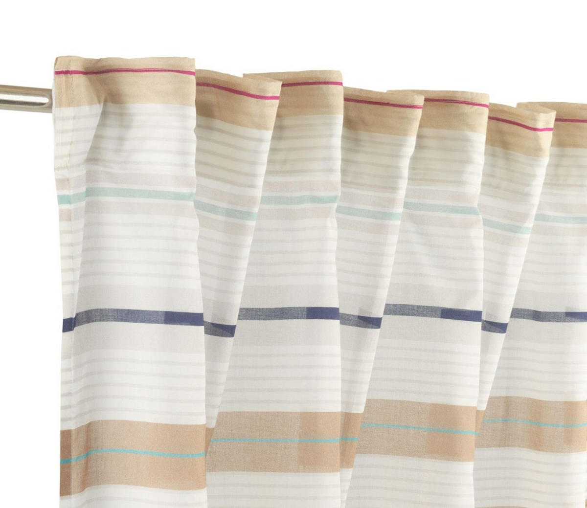 VORHANG Janny multi 130x250cm - Multicolor, Textil (130/0.5/250cm) - Esprit