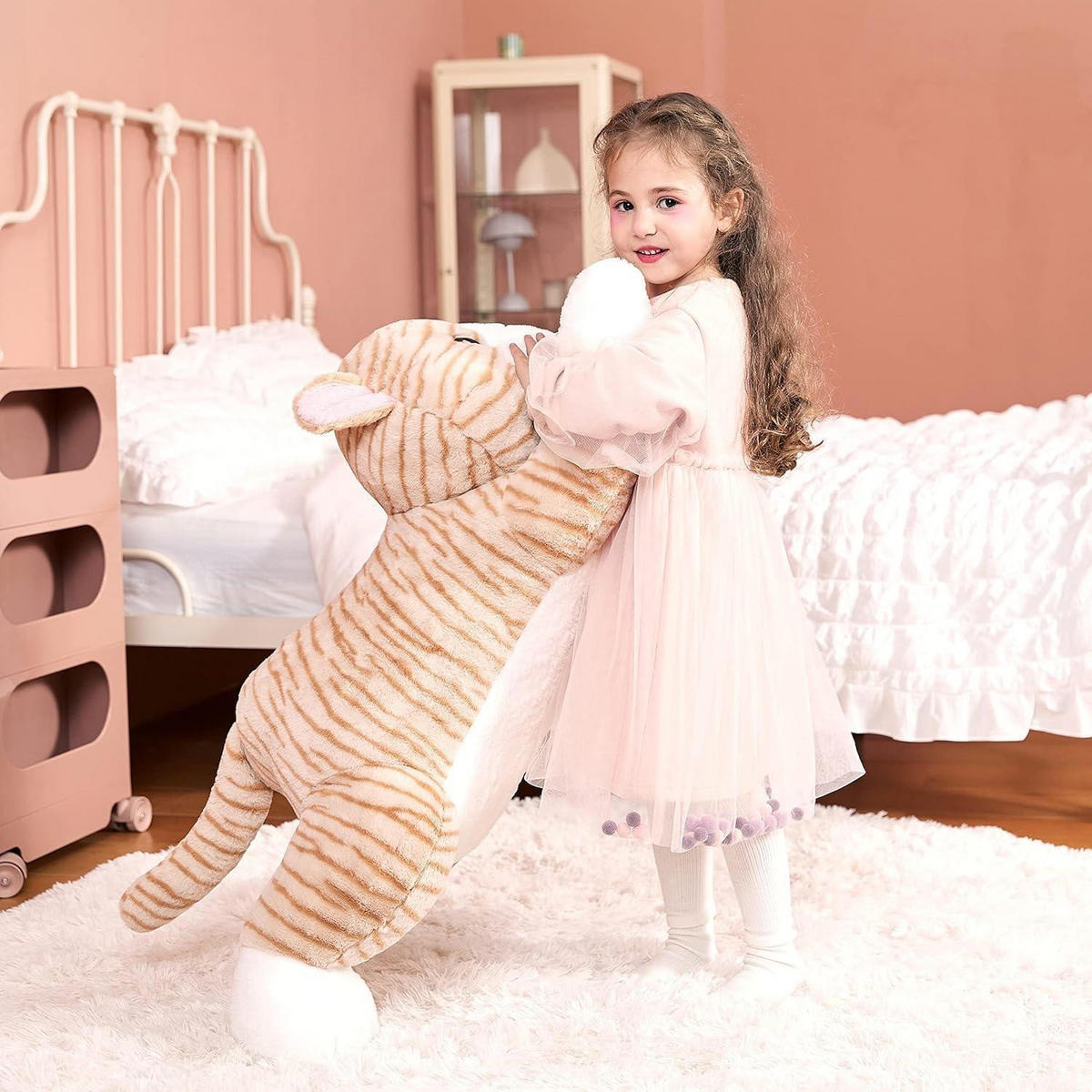 STOFFTIER Katze 78 cm - Multicolor, Textil (30/78cm)