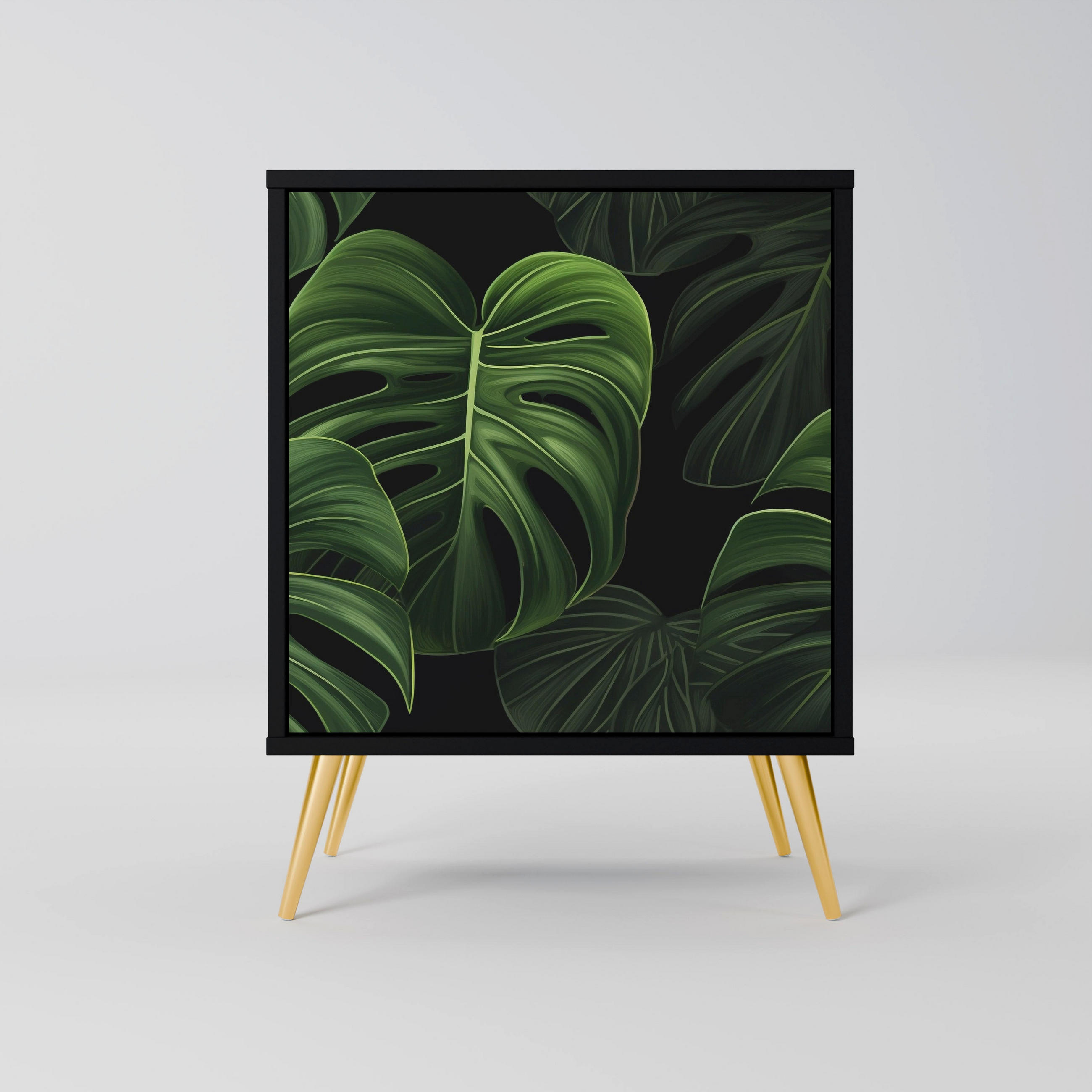 SpaceRebels Sideboard Schwarz 57.5x75.5x42 cm