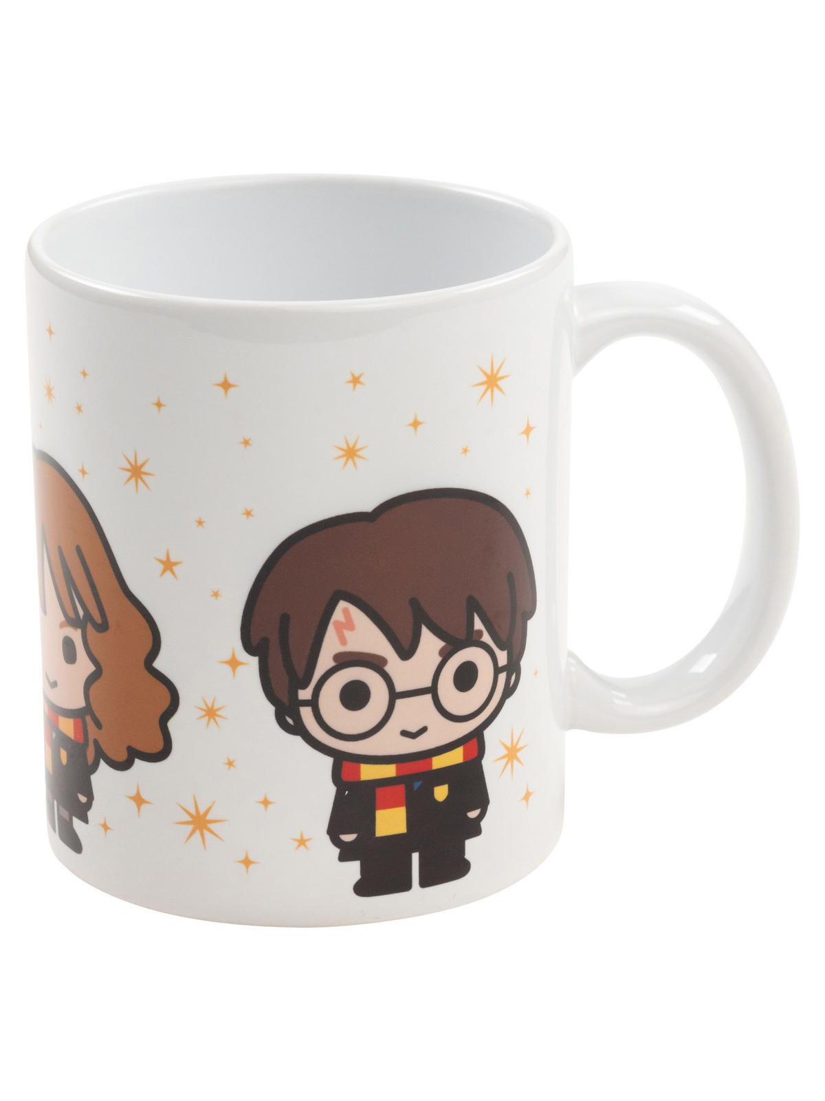 KAFFEEBECHER Harry Potter Trio Weiß 320 ml - Weiß, Keramik (0.32L) - United Labels